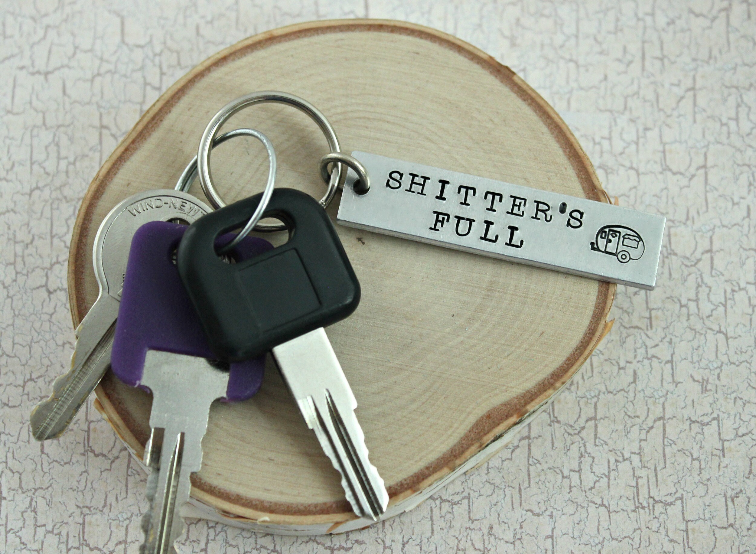 Custom Keychain Personalized Keychain Camper Gifts Gift Etsy