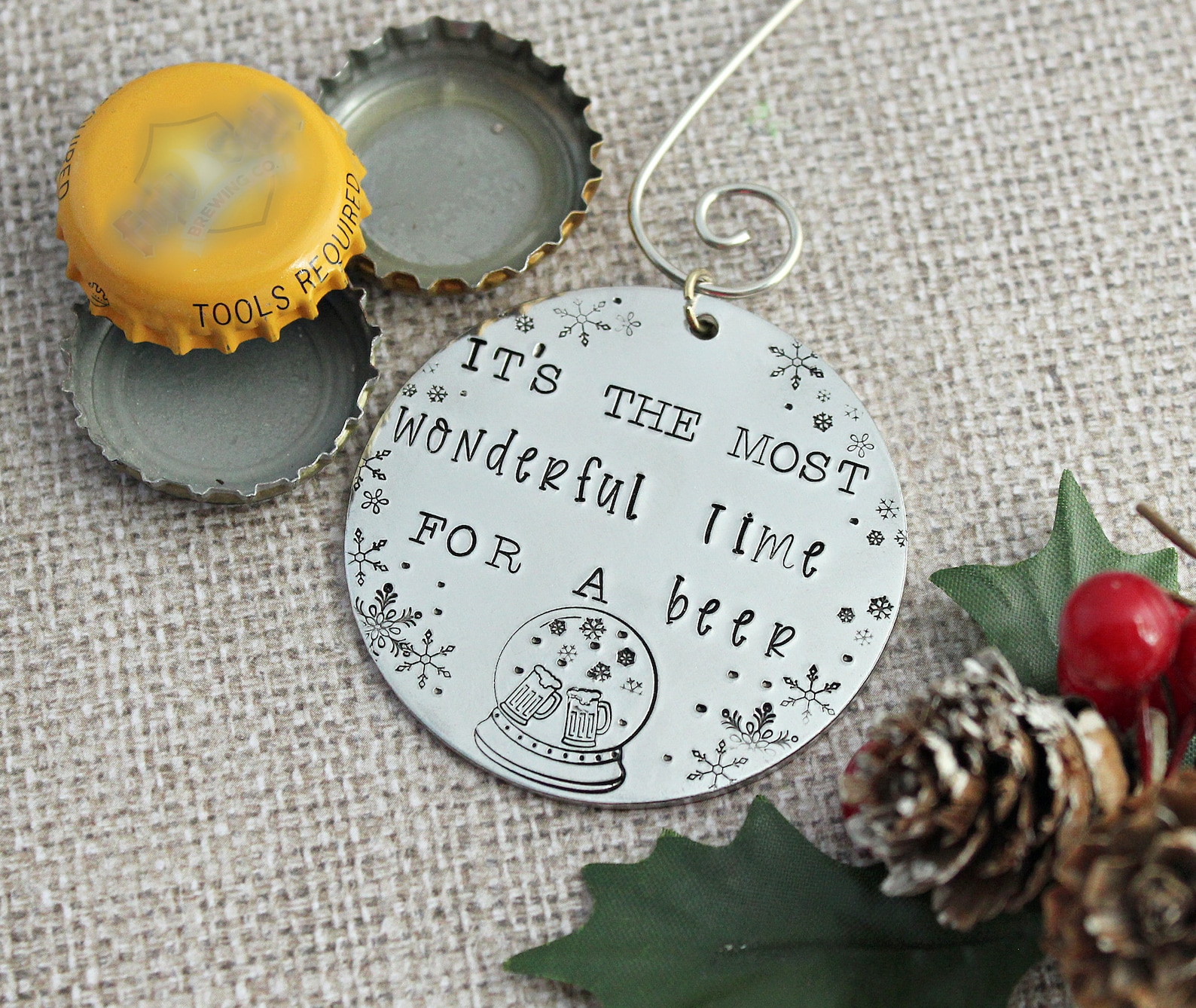 Beer Christmas Ornaments 
