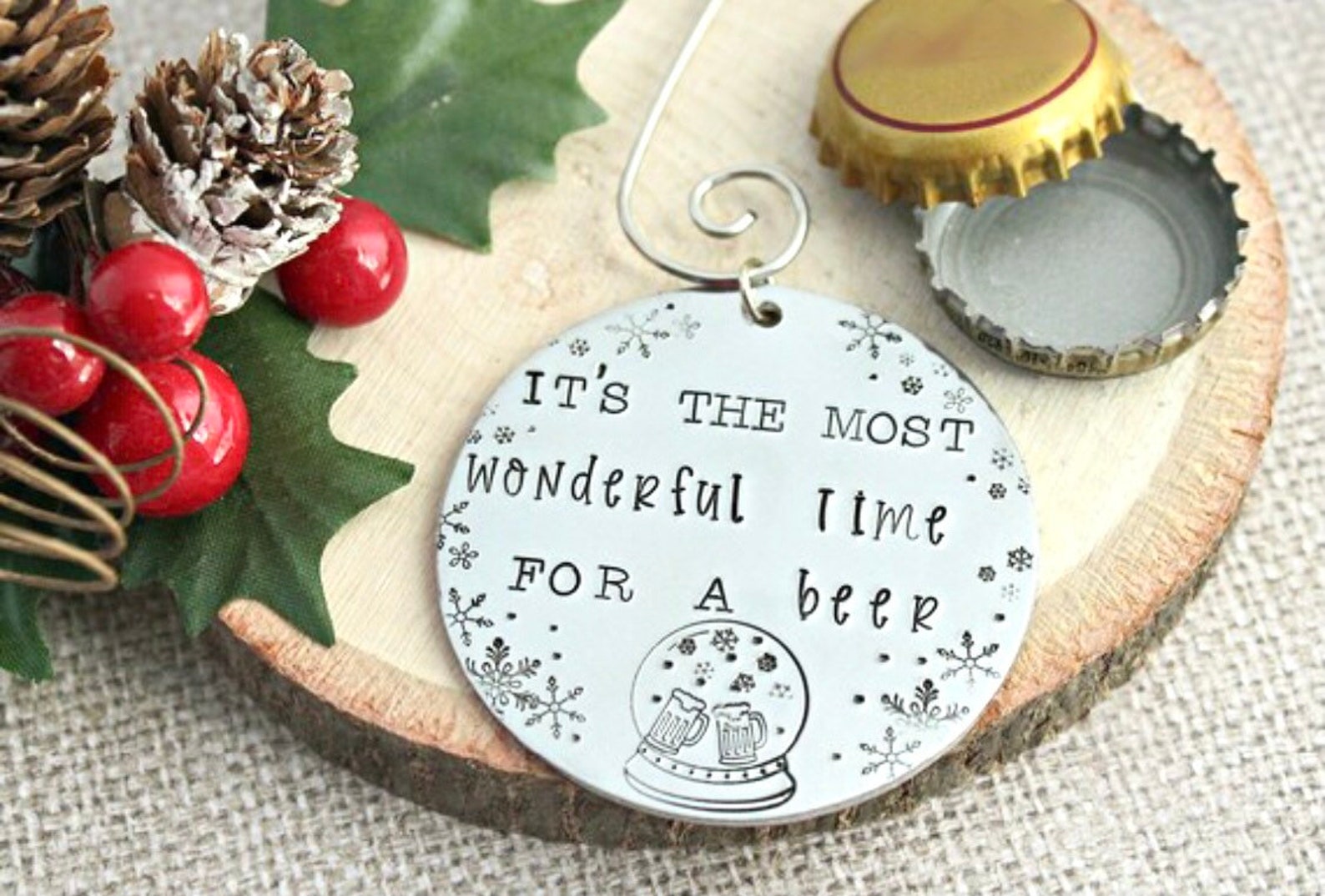 Beer Christmas Ornaments 