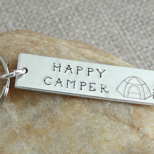 Custom Keychain - Personalized Keychain - Camper Gifts - Gift for Dad ...