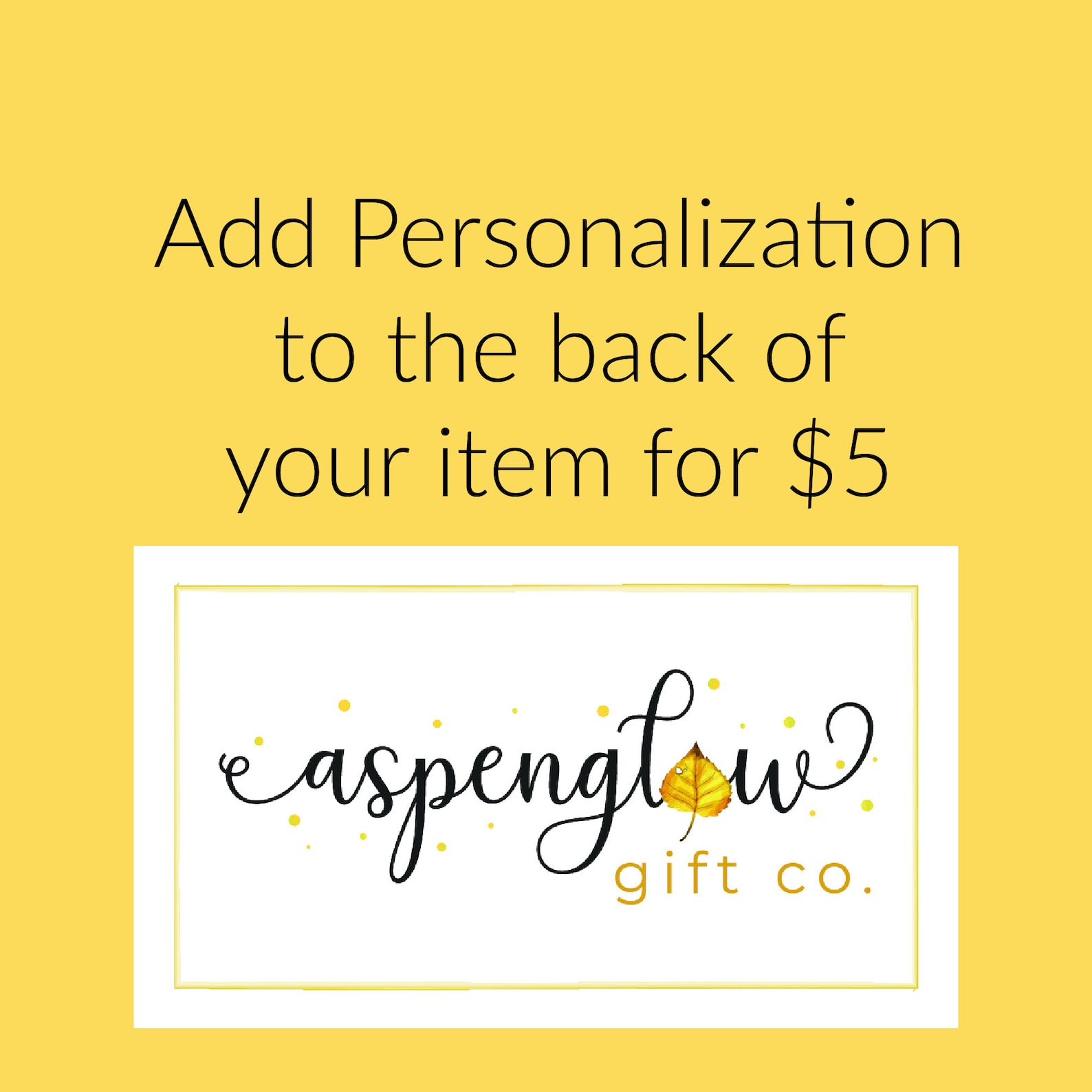 Personalization Charge Custom Text Add Personalization Etsy