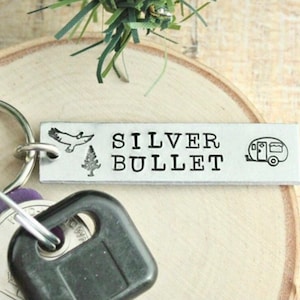 Custom Keychain - Personalized Keychain - Camper Gifts - Gift for Dad ...