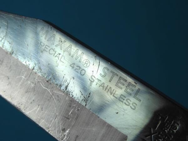 Vintage Japan Made Maxam MX-1 Hunting Knife W/ Sheath - Etsy Vintage Japan Made Maxam MX-1 Hunting Knife W/ Sheath - Etsy