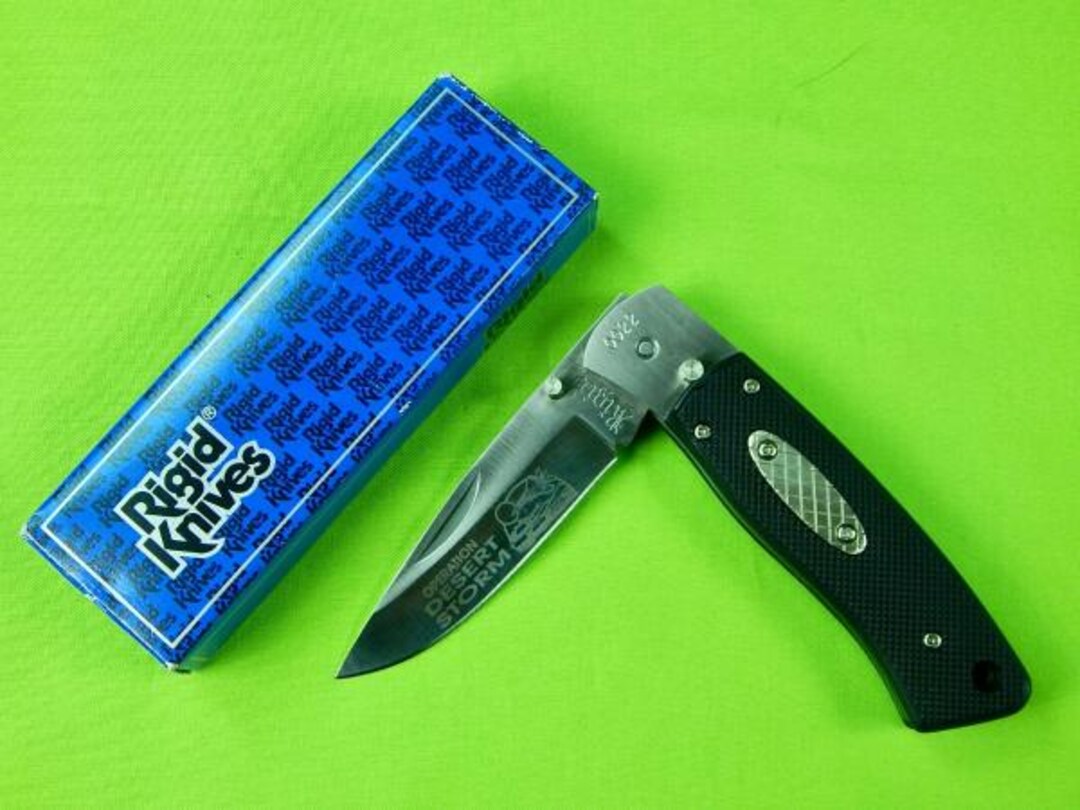 Vintage RARE Japan Japanese RIGID Limited Edition Low # Operation