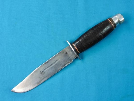 Vintage Old Japan Made Bowie Hunting Knife - Etsy Vintage Old Japan Made Bowie Hunting Knife - Etsy