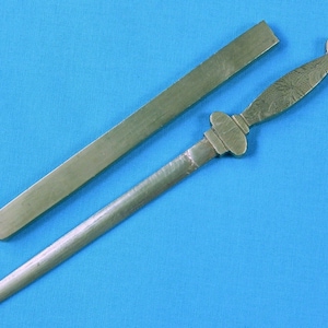 Vintage Mini Indian Sword with Scabbard Letter Opener