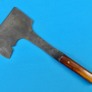 Vintage Old US Custom Made Handmade Small Axe Hatchet Hunting Camping