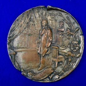 German Germany WWI WW1 Kaiser Wilhelm II Desk Plate Holder Organizer Collectables Gift for collector Home Decor Wall Decoration