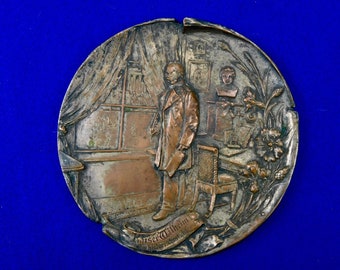 German Germany WWI WW1 Kaiser Wilhelm II Desk Plate Holder Organizer Collectables Gift for collector Home Decor Wall Decoration