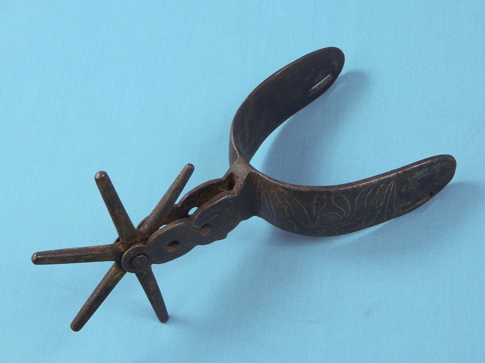 Antique Old Single Cowboy Western Americana Mexican Spur Spurs Etsy