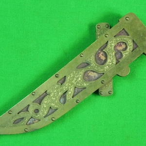 Vintage Custom Hand Made Scabbard Sheath Case for Knife