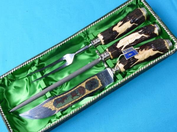 ヴィンテージ ドイツ ドイツ人バロン ゾーリンゲン カービング