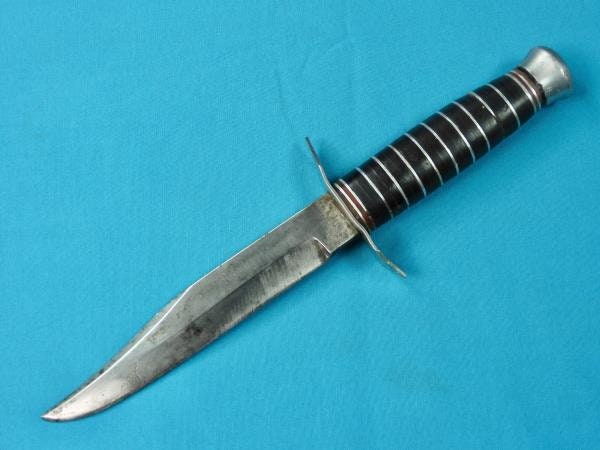 Antique Germany German Solingen Sheriff 3 Arrows in Hand Hunting Knife 