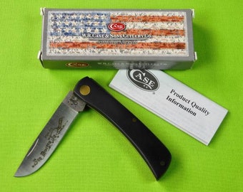 US 2014 Case XX Tested 2137 SS Sod Buster Black Folding Pocket Knife w/ Box