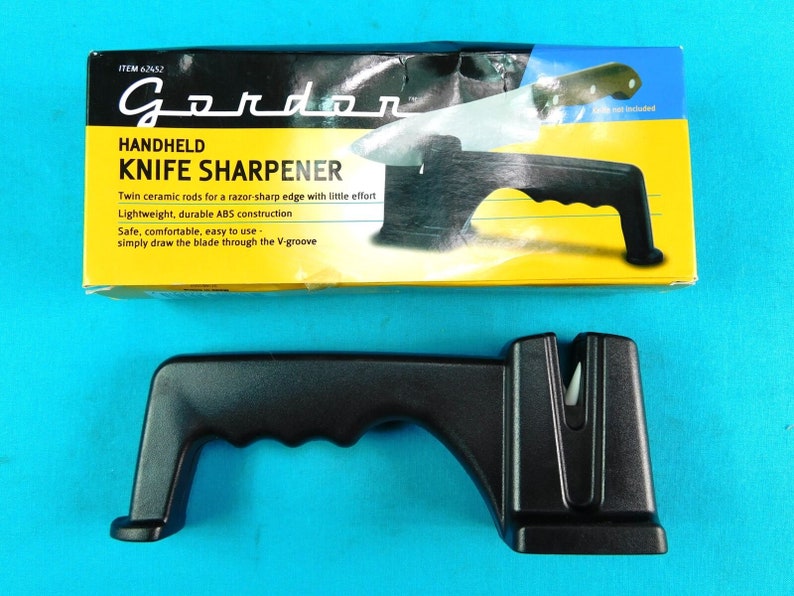 Vintage Harbor Freight Tools Gordon Handheld Knife Sharpener Etsy