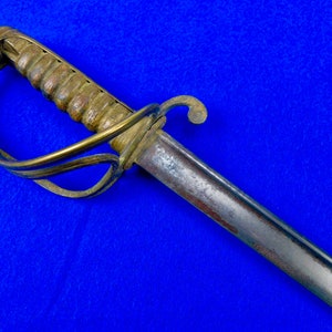 Antique US Civil War Model 1833 Ames Dragoon Sword