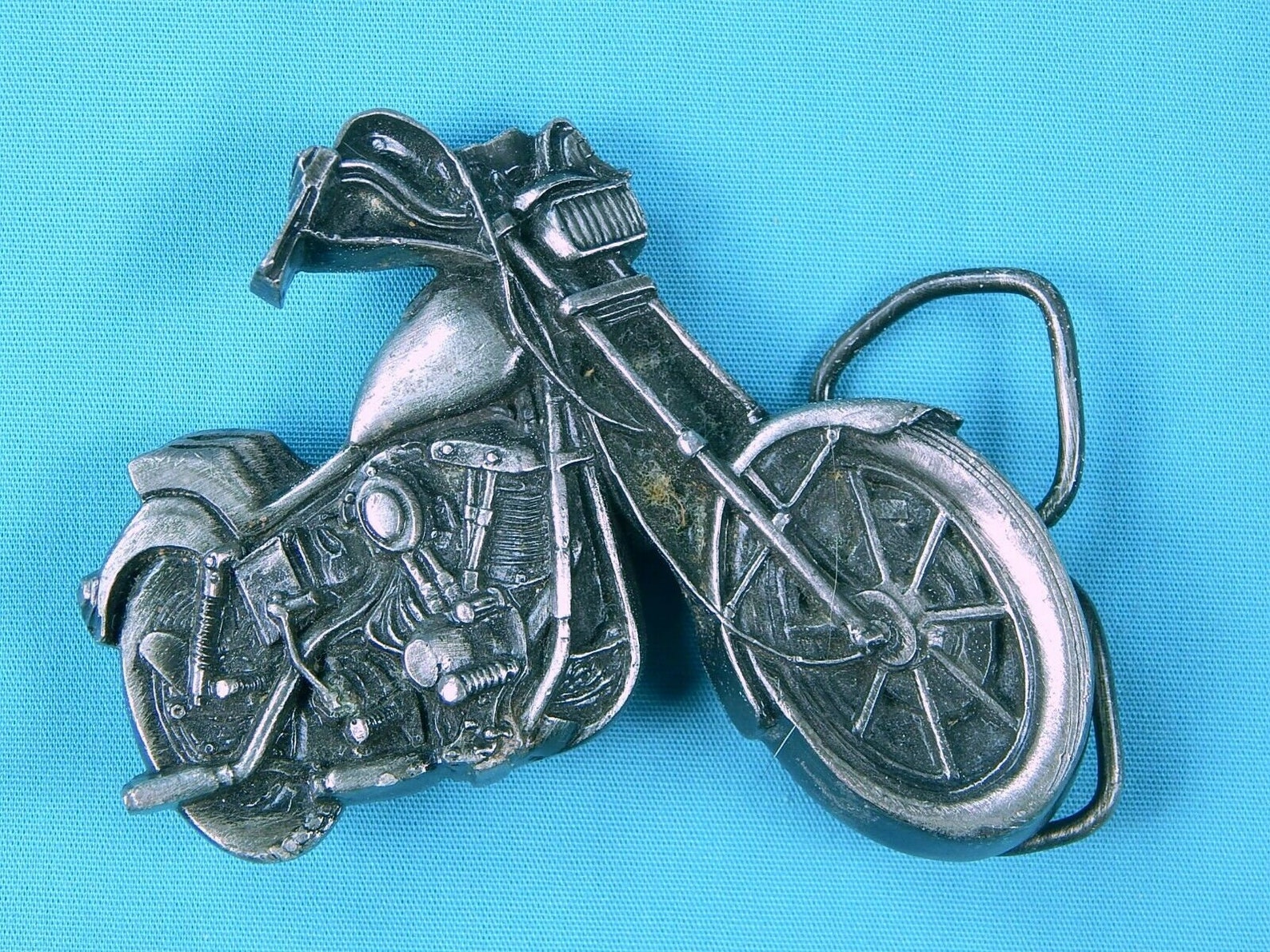 Vintage US Belt Buckle Brass 1979 Bergamot Bike Motorcycle | Etsy