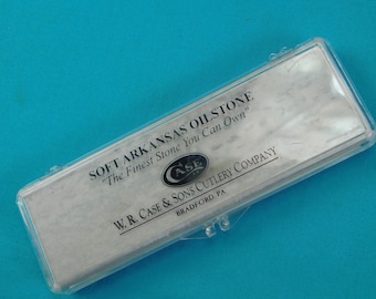 US Case Cutlery Soft Arkansas Oilstone Knife Sharpening Stone Sharpener Gift for Hunter Gift for Him Gift for collector
