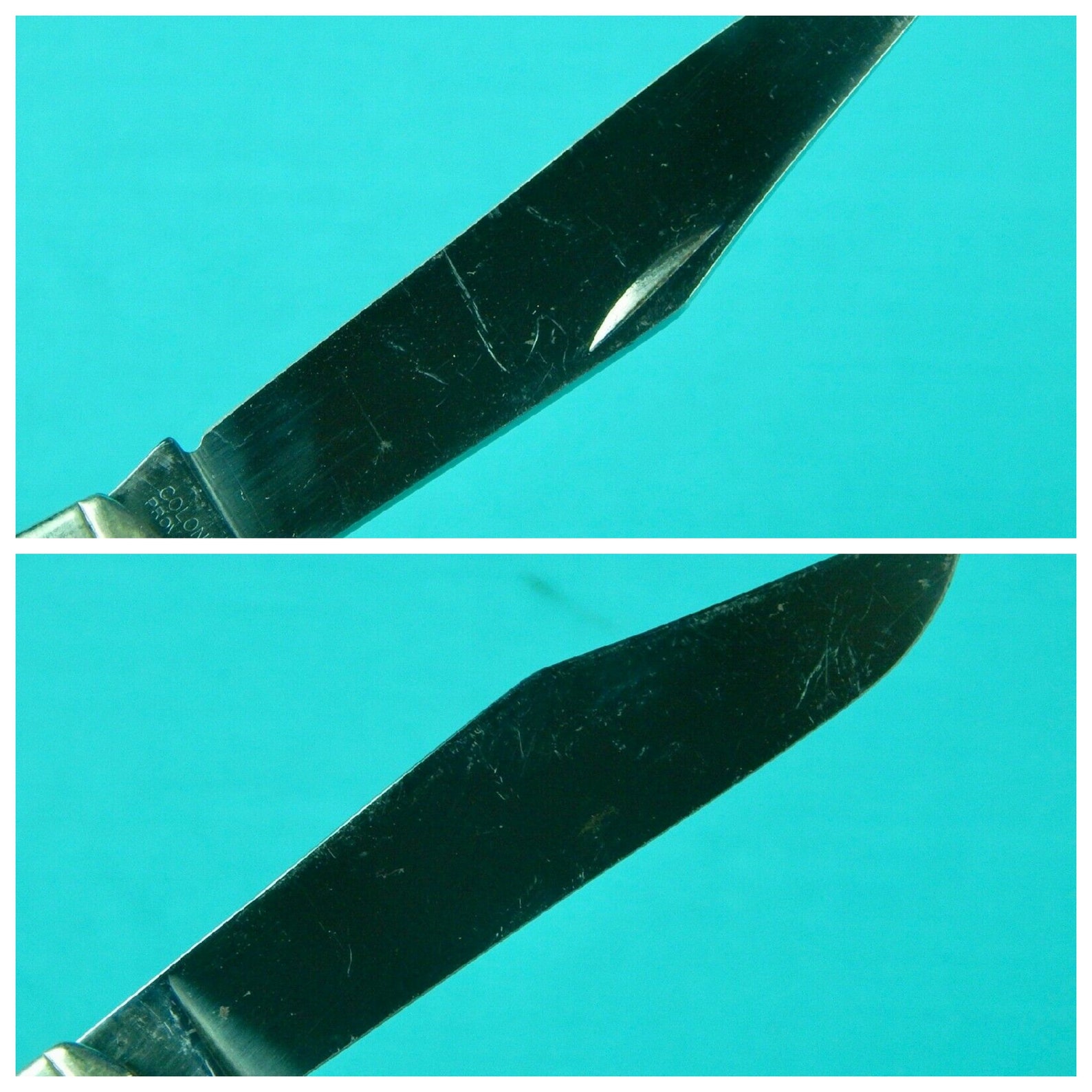 Vintage US Novelty Knife Co. Master Barlow Large Folding Etsy