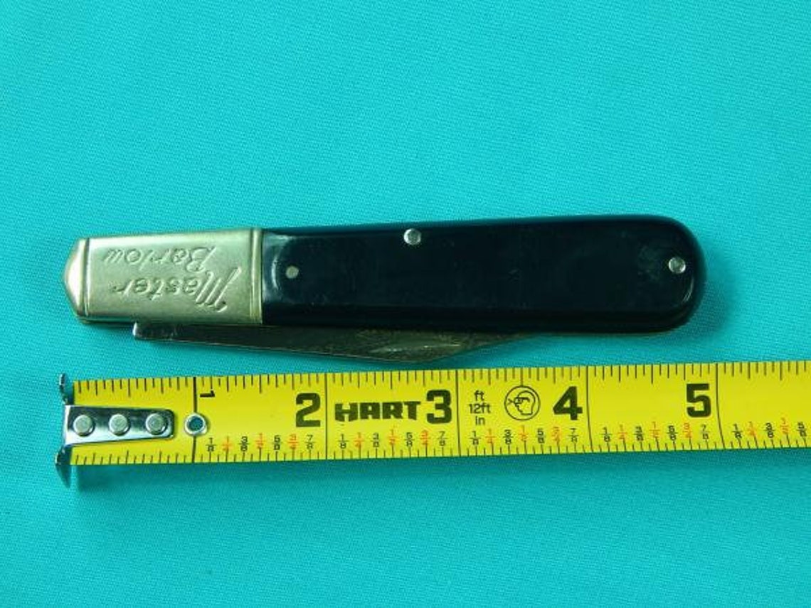 Vintage US Novelty Knife Co. Master Barlow Large Folding Etsy