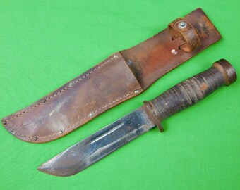 US WW2 Vintage Commercial M3 Knife W/sheath | Etsy