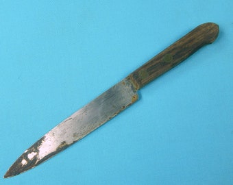 Vintage viejo us kitchen chefs cuchillo de corte de pan