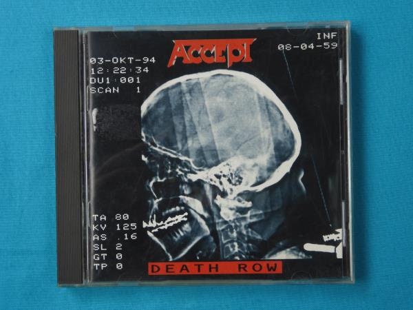 ACCEPT Russian Roulette German Heavy/Speed Metal 12 LP Vinyl