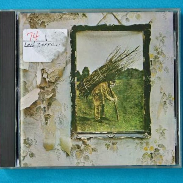 Vintage Led Zeppelin Music CD Disk w/ Book