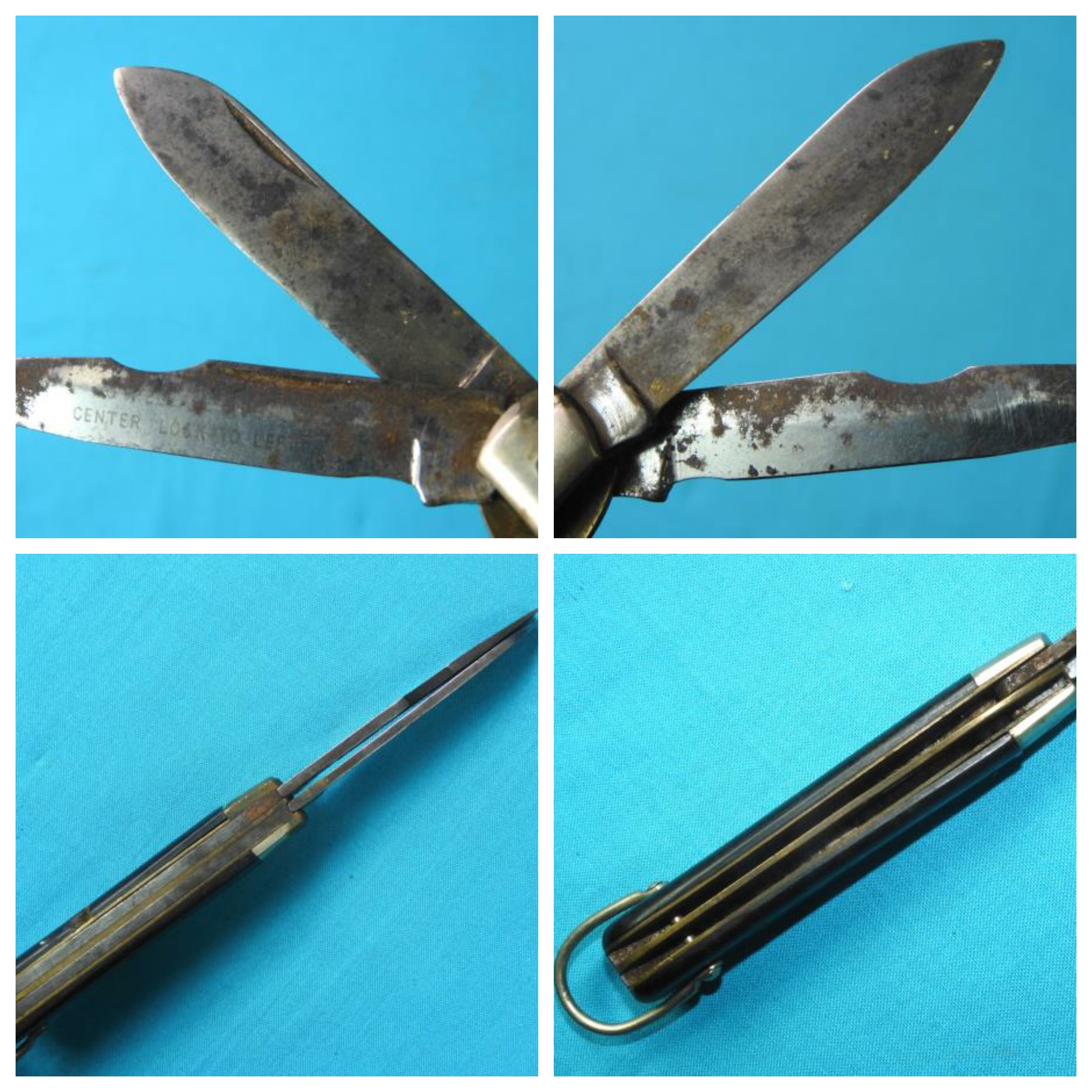 Vintage US Camillus TL29 2 Blade Folding Pocket Knife Etsy