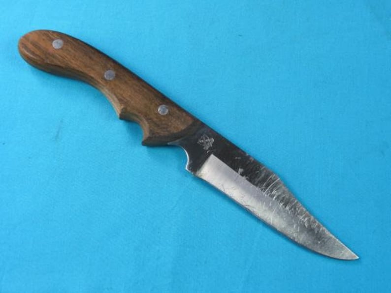 Vintage Japan Made Maxam MX1 Hunting Knife W/ Sheath Etsy