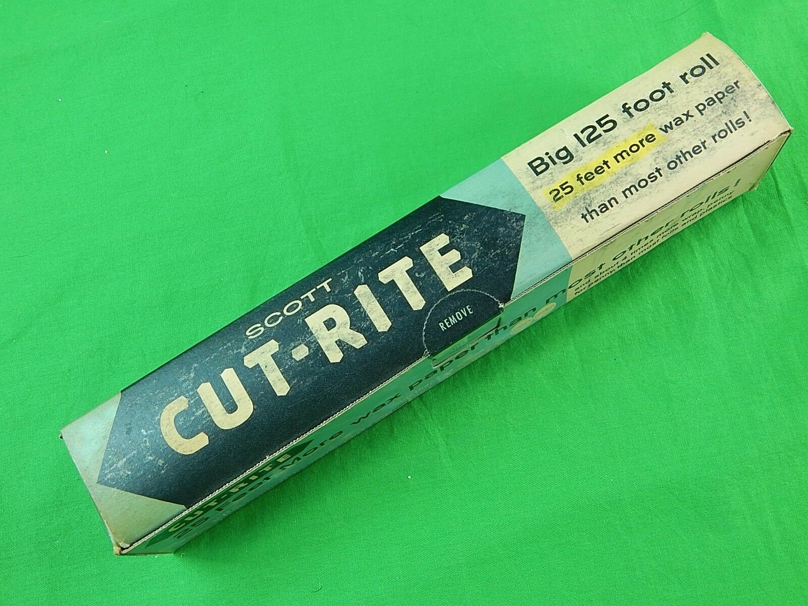 Vintage US 1957 Scott Cut-rite Wax Paper New Old Stock 