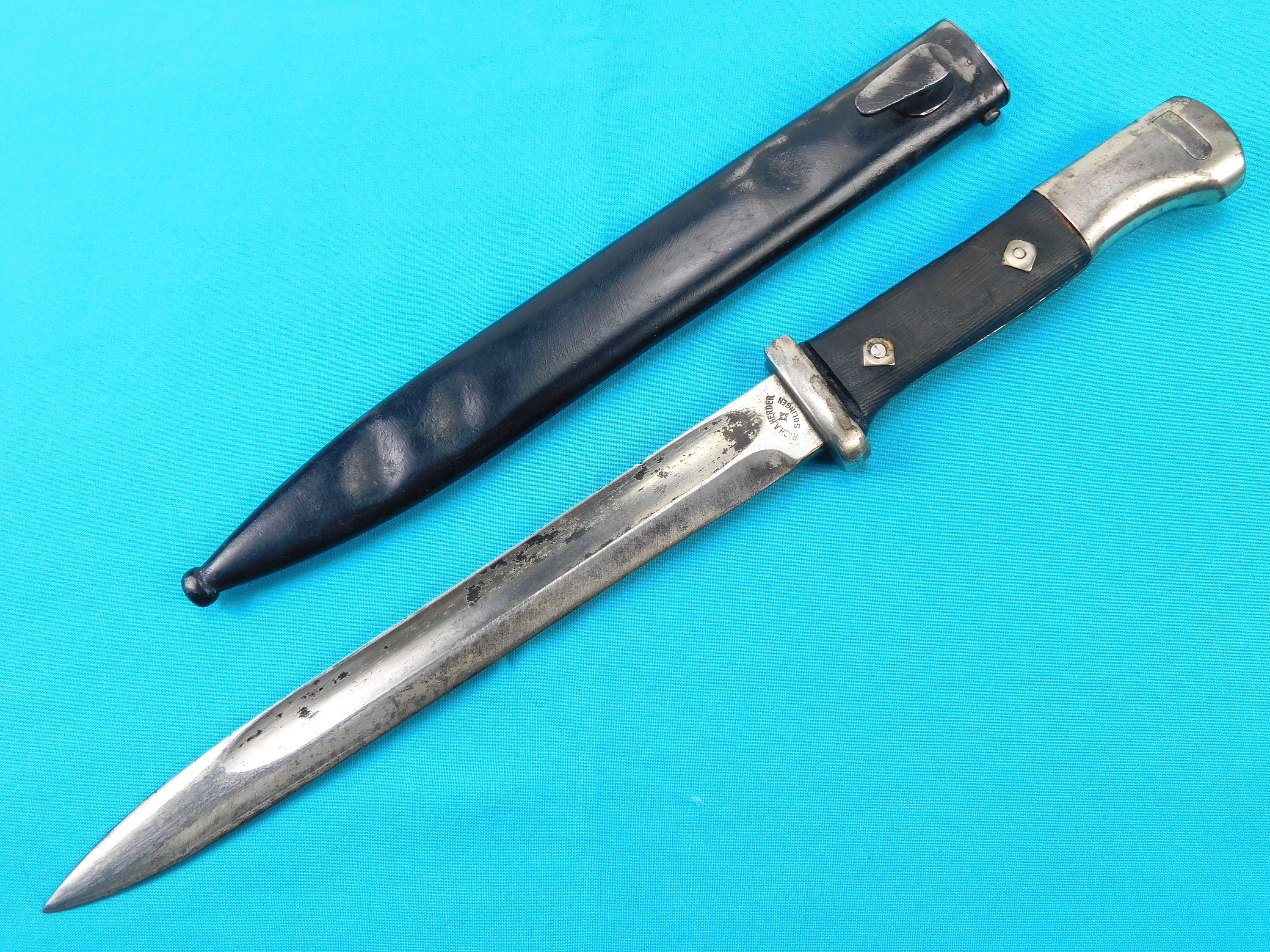 WW1 Imperial German Army Nahkampfmesser – COMBAT TRENCH KNIFE – NICE!