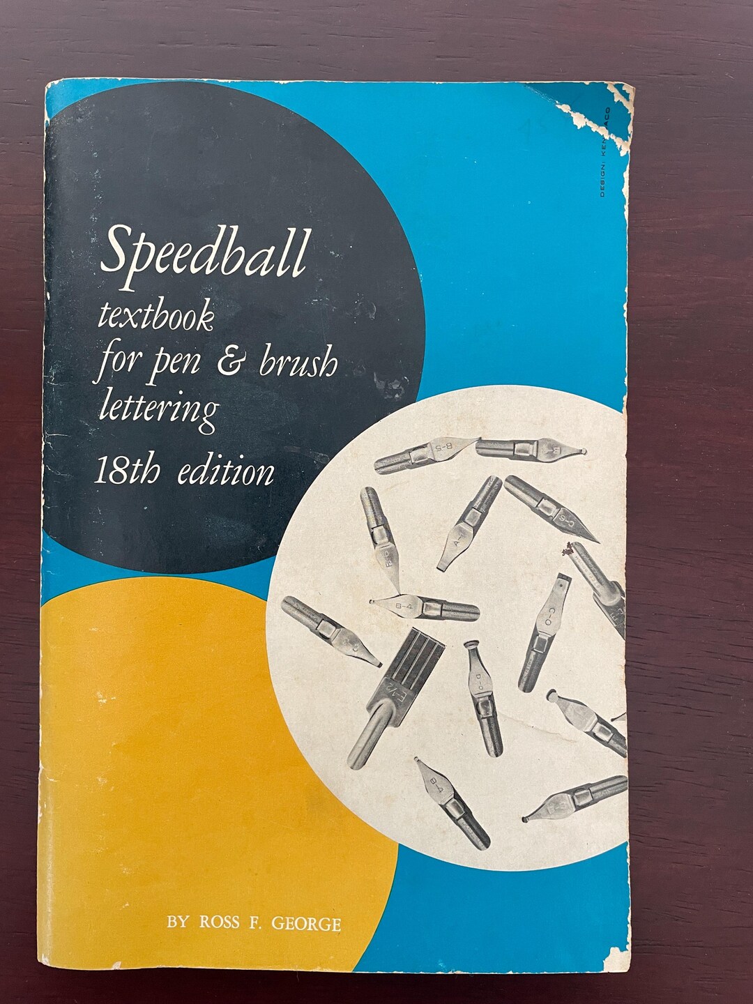 1960 Vintage Speedball Textbook Pen & Brush Lettering 18th Edition ...