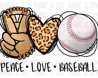 Free Free 148 Peace Love Baseball Svg SVG PNG EPS DXF File