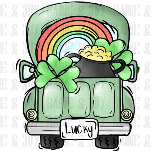 Saint Patrick’s png, Patrick’s truck png, truck png, Sublimation designs download, png files for sublimation, Sublimation png, png designs