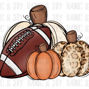 Leopard football pumpkin png, leopard png, pumpkin png, Fall png, Thanksgiving png, Sublimation designs downloads, png files for Sublimation