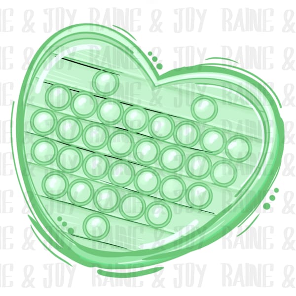 Kids valentines png, Green pop it png, valentines png, Valentine png, Valentines Sublimation designs download, png files for sublimation