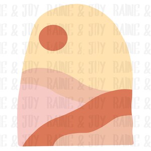 Boho sunset png, Sunset png, Bohemian sunset png, Summer png, Sublimation designs downloads, png files for Sublimation, Sublimation designs