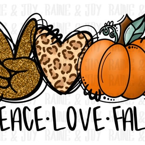 Peace love Fall, Fall vibes png, Happy fall png, Fall png, Autumn png, Sublimation ontwerpt downloads, png-bestanden voor Sublimation, png-bestanden