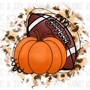 Pumpkin png, Football png, fall png, leopard png, Thanksgiving png, Fall png, Sublimation designs downloads, png files for Sublimation
