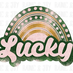 Lucky rainbow png, Saint patricks day png, Retro png, Sublimation designs download, png files for sublimation, Sublimation png, png designs