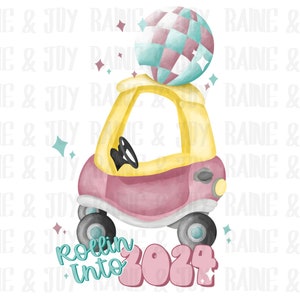 Enfants nouvel an png, Disco ball png, Girl New Years png, 2024 png, Sublimation designs téléchargements, Nouvel An png, fichiers png pour sublimation, png