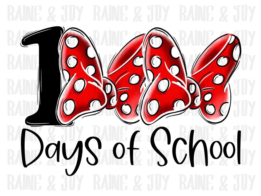 100 Days of School Png, School Png, Girl Png, 100 Days of School ...
