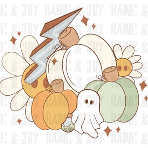 Calabazas retro png, Halloween png, calabaza png, otoño png, acción de gracias png, descargas de diseños de sublimación, archivos png para sublimación, png