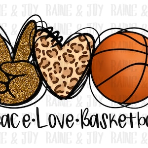 Peace love basketball png, Descargas de diseños de sublimación de baloncesto, Png de baloncesto, archivos png para sublimación, descarga de diseños de sublimación