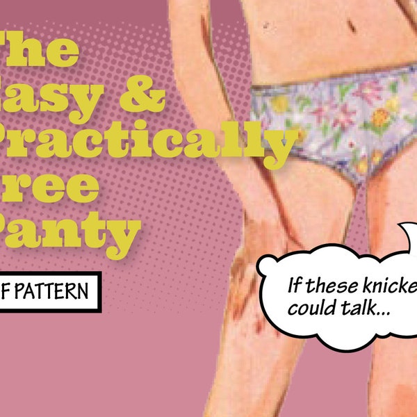 Underwear Pattern Etsy