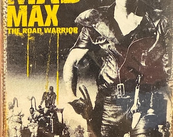 mad max movie stall metal sign