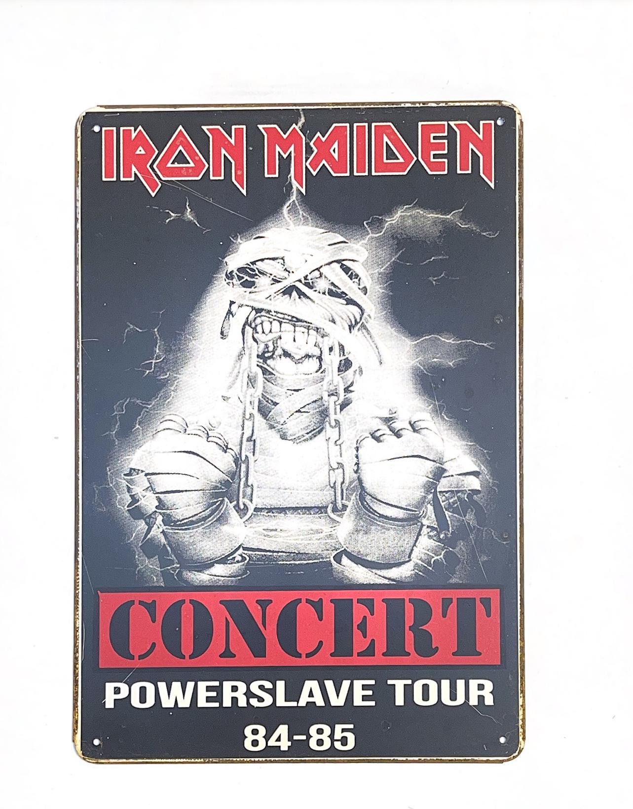 Iron maiden concert poster - Etsy 日本