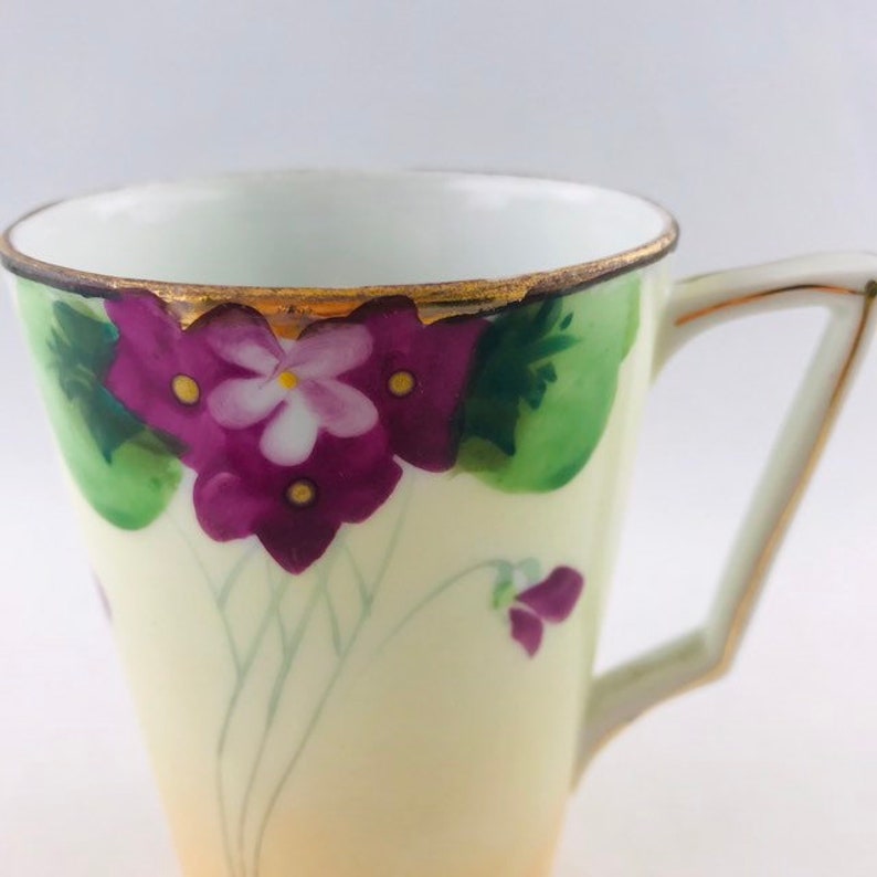 Nippon China EOH Hand Painted China Vintage Tea Cup Coffee Etsy