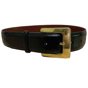 Vintage Coach Black Leather Belt - Etsy display picture 2